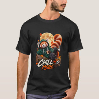 Cute Red Panda Chill Mode T Shirt