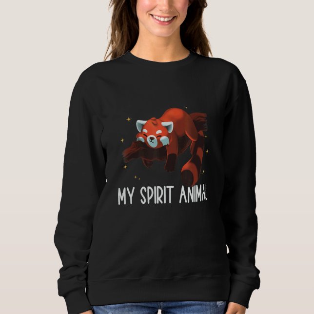 Cute Red Panda        Red Panda My Spirit Animal T Shirt (Framsida)