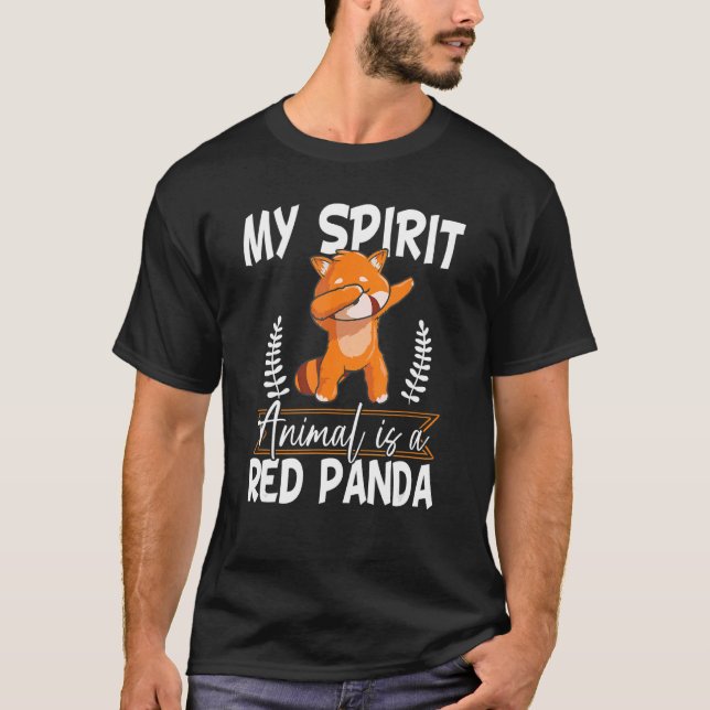Cute Red Panda Shirt Red Panda Graphic_2 T (Framsida)