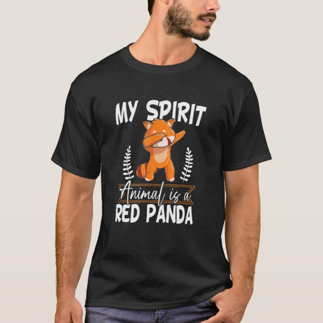 Cute Red Panda Shirt Red Panda Graphic_2 T (Framsida)