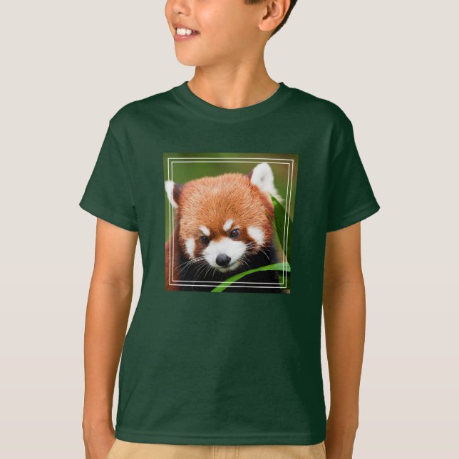 Cute Red Panda T Shirt (Framsida)
