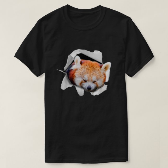 Cute Red PandaLesser Panda Älskare Manar Women Boy T Shirt (Design framsida)