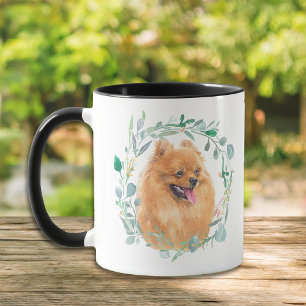 Cute Red Pommern WandeCoffe Mugg