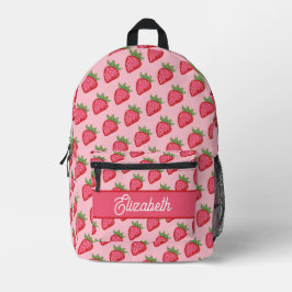Cute Red Rosa Strawberry Personlig