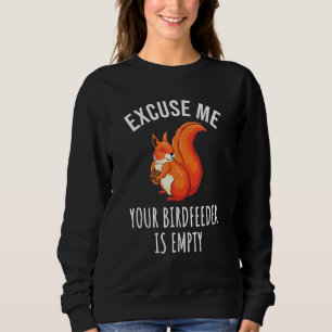 Cute Red Squirrel Ursäkta att din födare är EMP T Shirt