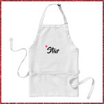 Cute Red Star Apron Förkläde<br><div class="desc">Apron påstår att du är Kökets STAR!</div>