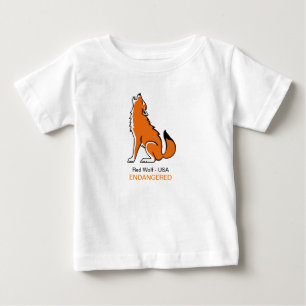 Cute Red-VARGEN - Djurgrafik som är utrotningshota T Shirt