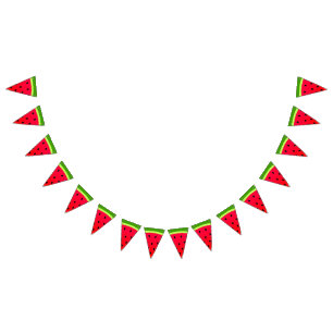 Cute Red Watermelon Party Vimplar