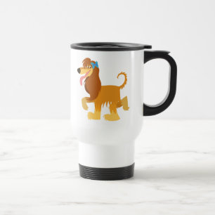 Cute Redo Tecknad Afghan Hound Commuter Mugg