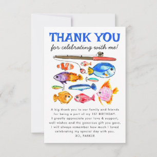 Cute Reel Roligt Kids Fishing Birthday Tack