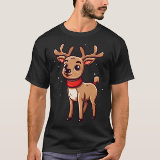 Cute Reindeer Art T Shirt
