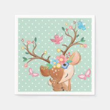 Cute Reindeer Birthday