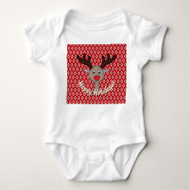 Cute Reindeer Glad helg jul Cheer T Shirt