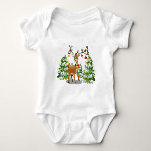Cute Reindeer i Snö Tee