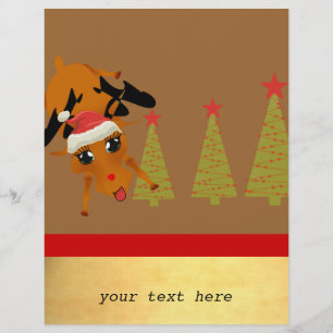 Cute Reindeer Reklamblad