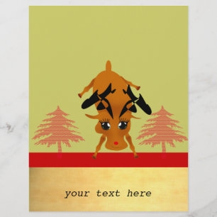 Cute Reindeer Reklamblad