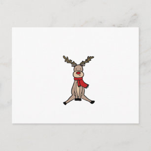CUTE REINDEER, Rudolph Vykort
