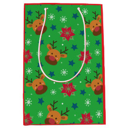 Cute Reindeer & Snowflake Christmas