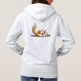 Cute Relaxed Fox Cartoon T Shirt