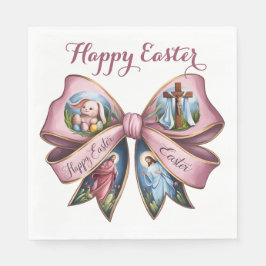 Cute Religious Easter Pappersservett