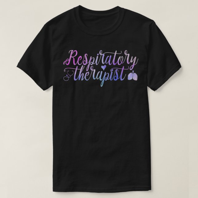 Cute Respiratory Therapist Premium  T Shirt (Design framsida)