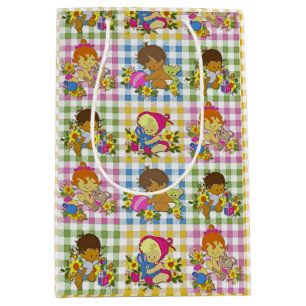 Cute Retro Colorful Play Baby Shower