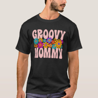 Cute Retro Groovy Mamma Matching Family Mor s D T Shirt