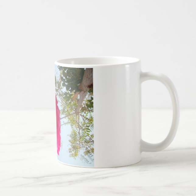 Cute Retro Hakuna Matata Gift Blue Red Grönt HIMLA Kaffemugg (Höger)
