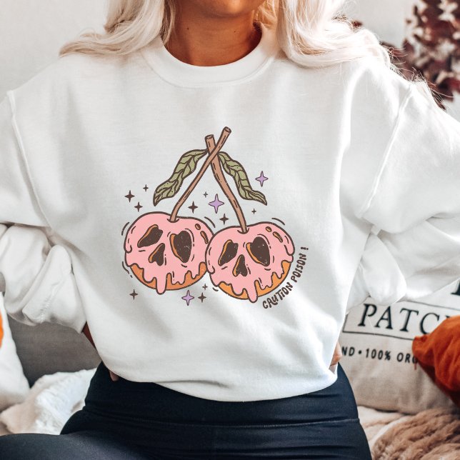 Cute Retro Halloween Sweatshirt T Shirt (Skapare uppladdad)