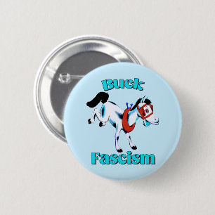 Cute Retro Horse - Buck Fascism Knapp