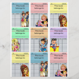 Cute Retro i Tillhöret Bok till Märkre