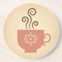 Cute Retro-kaffe eller Tea Kopp på Åldras Papprare