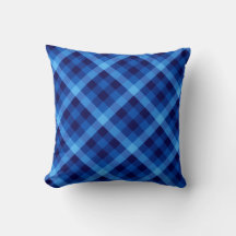 Cute Retro Ocean Blue Play Dekorativ kudde