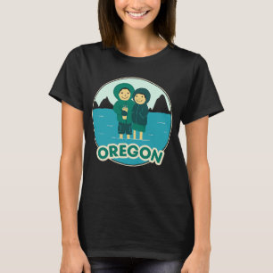 Cute Retro Oregon T Shirt