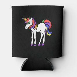Cute retro rainbow unicorn