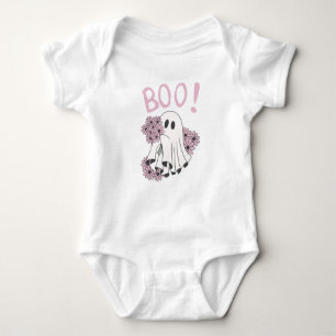 Cute Retro Spooky Baby Halloween Costume T Shirt