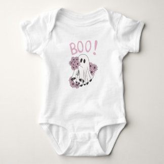 Cute Retro Spooky Baby Halloween Costume T Shirt