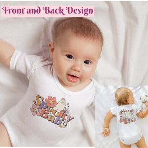 Cute Retro Spooky Halloween färgstark T Shirt