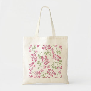 Cute Retro Summer Blommigt Tote Bag Tygkasse