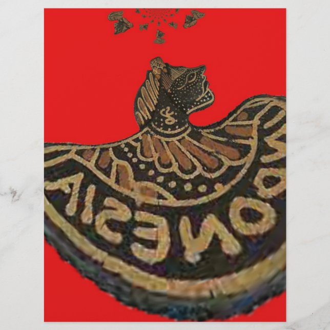 Cute Retro Vintage vektor Indonesia Hakuna Matata (Framsida)