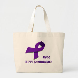 Cute Rett syndrome Awareness Bag! Jumbo Tygkasse