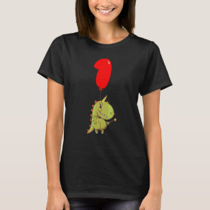 Cute Rex Fairy 1:a födelsedagstidningen Kids Ballo T Shirt