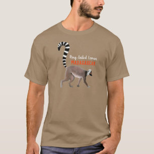 Cute Ring-stjärtad lemur i Madagaskar T Shirt