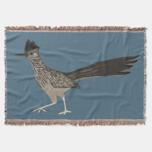 Cute Roadrunner Färgpenna Art Filt