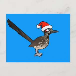 Cute Roadrunner Jultomten Helg Vykort