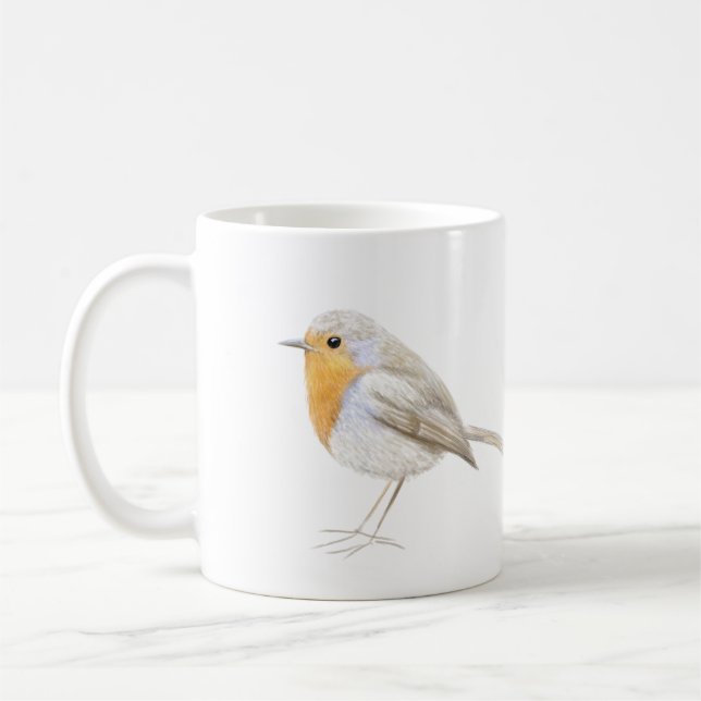 Cute robin kaffemugg (Vänster)