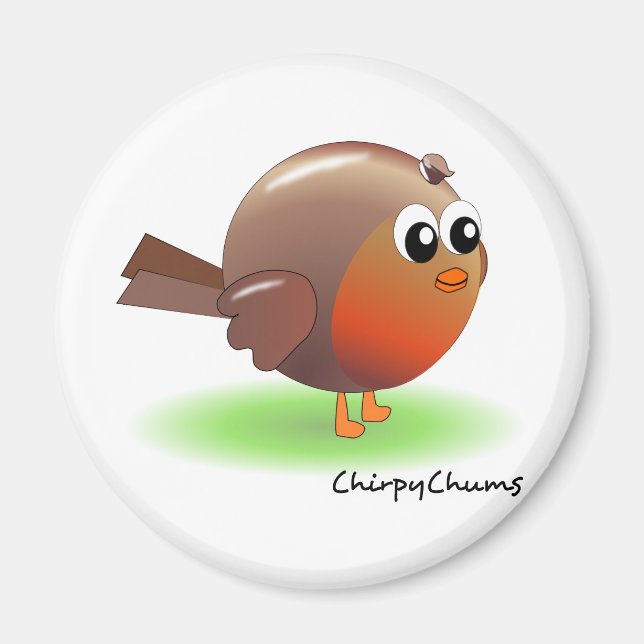 Cute Robin Magnet (Framsidan)