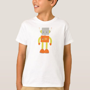 Cute Robot, Funny Robot, Fånig Robot, Robotics T Shirt