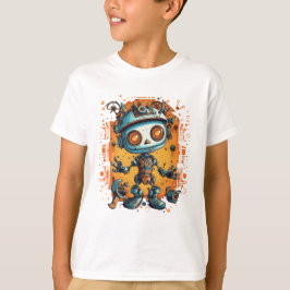 Cute Robot Gizmo T Shirt