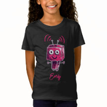 Cute Robot Grunge Rosa Namn